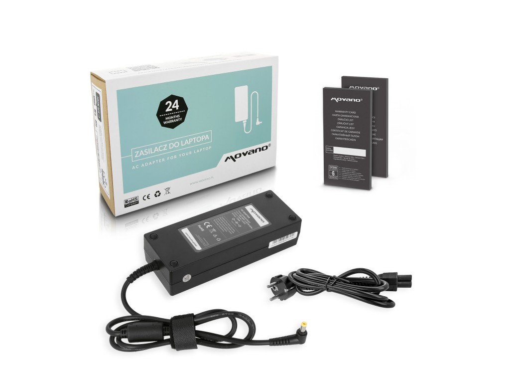 Zasilacz Movano 19.5v 6.92a (5.5x1.7) 135W do Acer