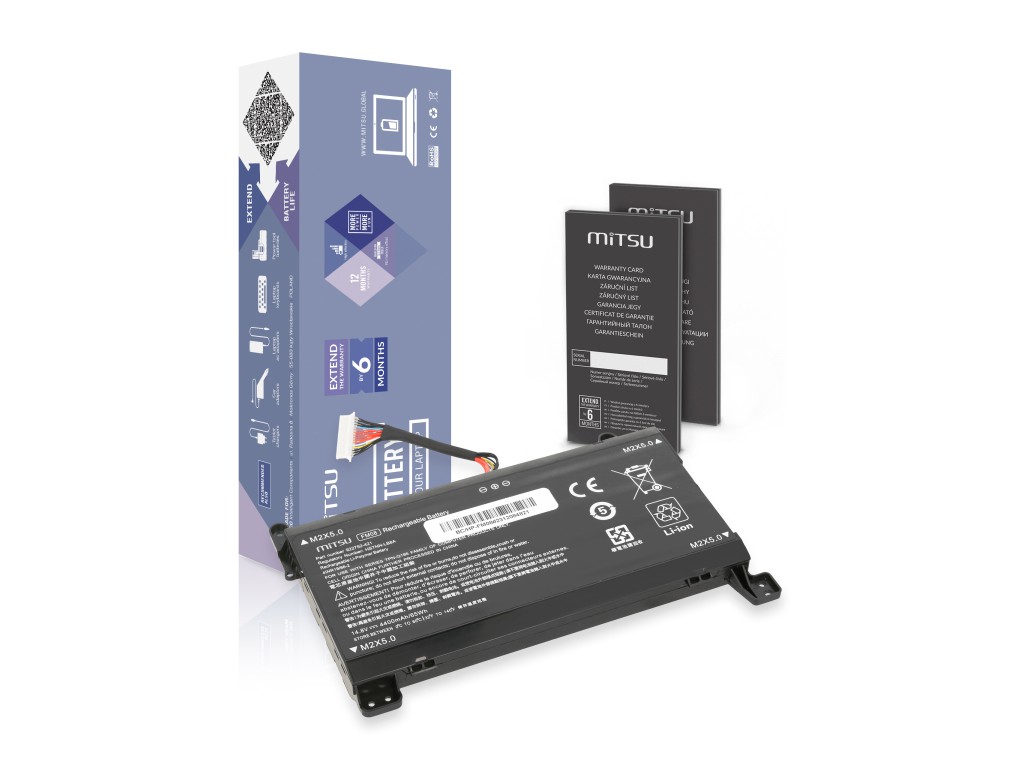 Bateria Mitsu do HP Omen 17-AN (16 PIN)