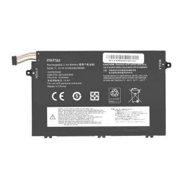 Bateria Mitsu do Lenovo ThinkPad E480, E580