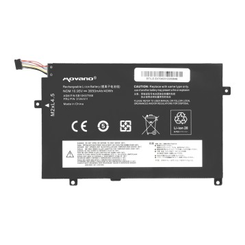 Bateria Movano do Lenovo ThinkPad E470, E475