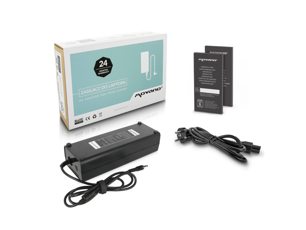 ładowarka / zasilacz  movano 19.5v 11.8a (4.5x3.0 pin) - asus