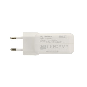 Zasilacz Movano 30W USB type C USB-C (white)