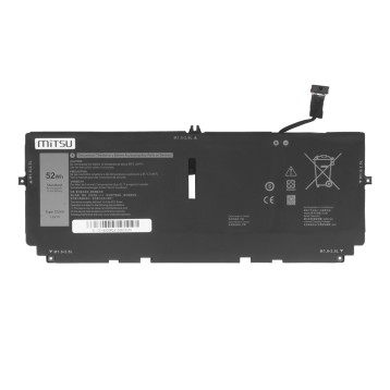 Bateria Mitsu do Dell XPS 13 9300, 9310, 9380
