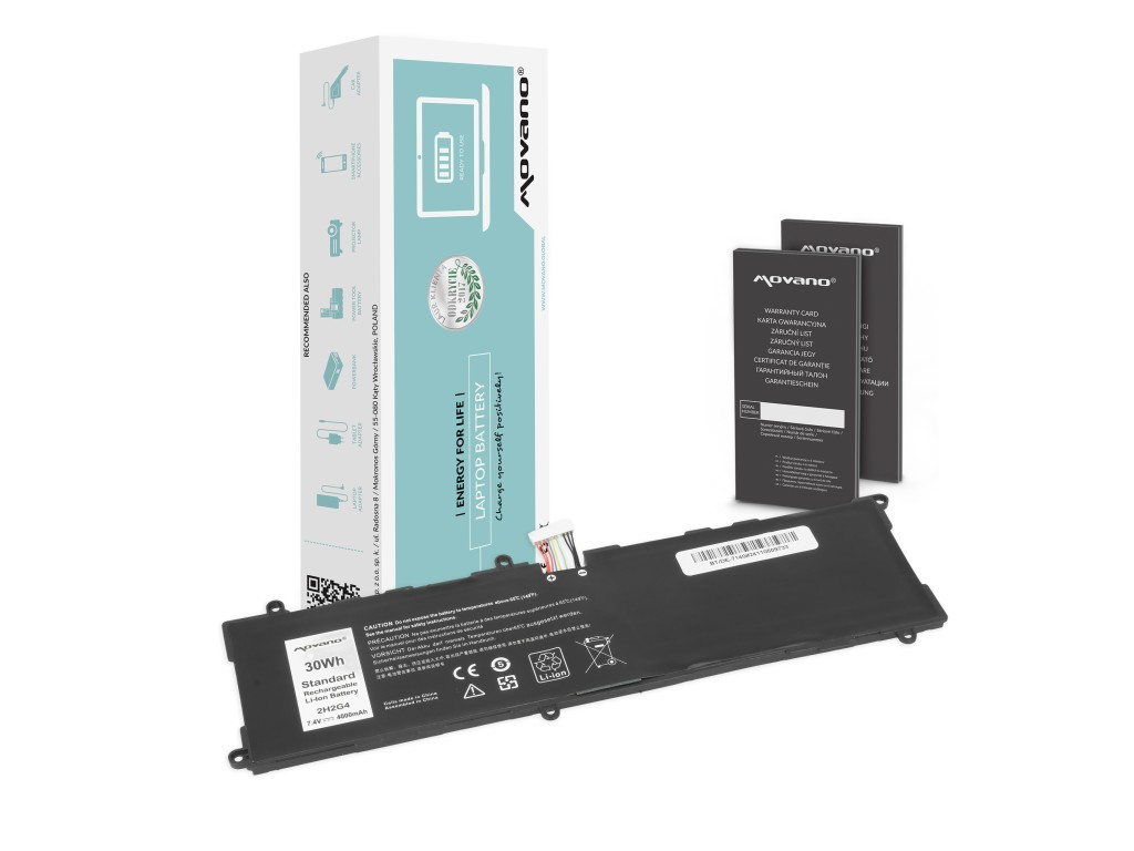 Bateria Movano do Dell Venue 11 Pro 7140