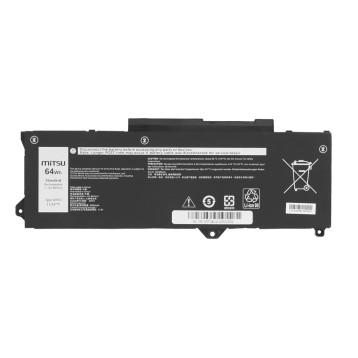 Bateria Mitsu do Dell Latitude 5421, 5521, Precision 3571, 3470