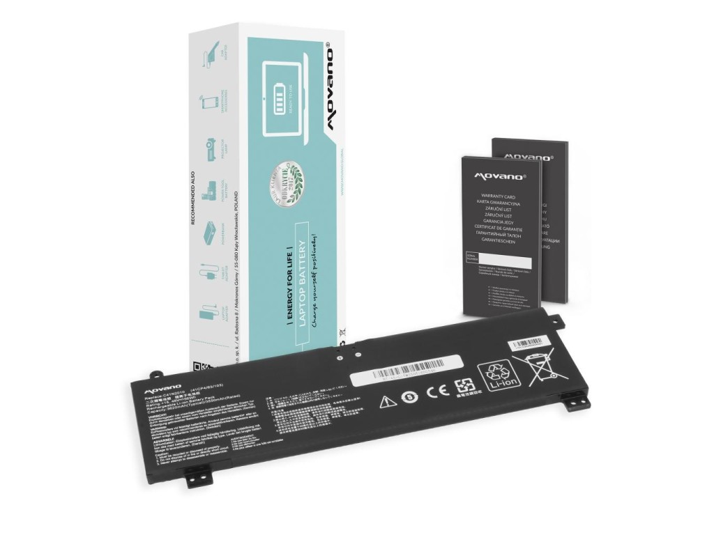 Bateria Movano do Asus ROG Strix G15 G513IC, G17 G713IE
