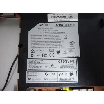 Obudowa dolna do laptopa Novatech nFinity 2367 Plus