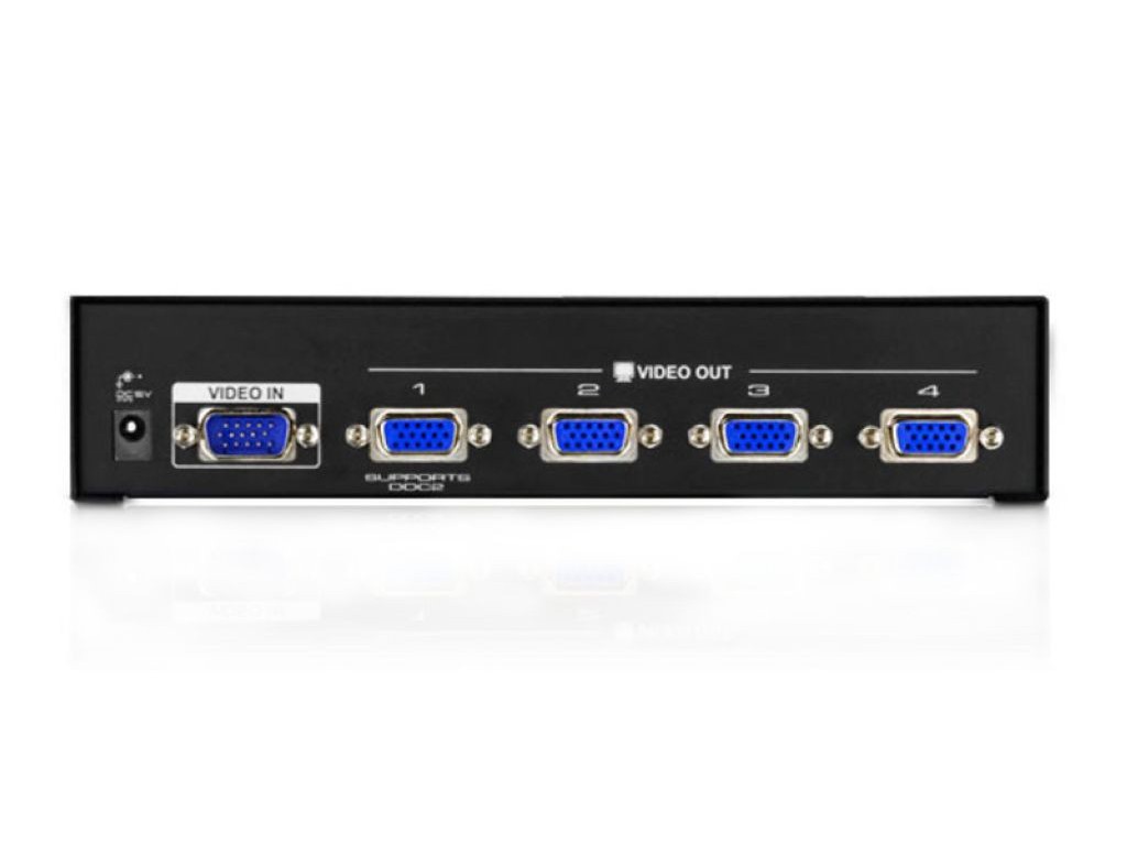 VIDEO SPLITTER PRZEŁĄCZNIK ATEN VS-134a 4 porty VGA